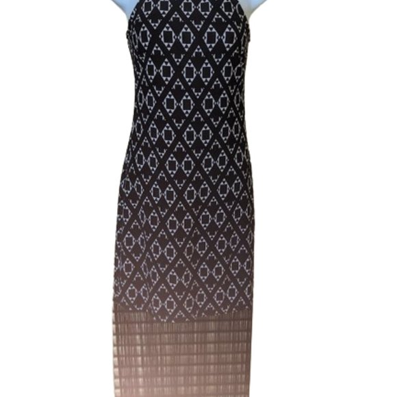 Unique Fabulous H&M COACHELLA Halter Evening Dress with Long Shag Size 2 - Picture 5 of 11